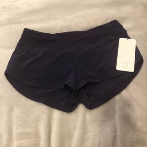 Lululemon Speed Shorts 2.5”